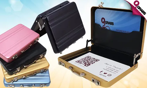 Mini Briefcase-Themed Card Holders!
